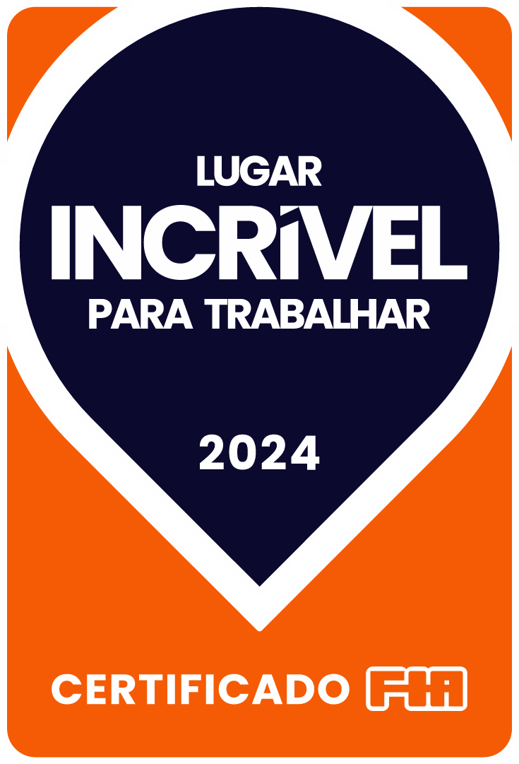 Selo Lugares Incríveis para Trabalhar 2024